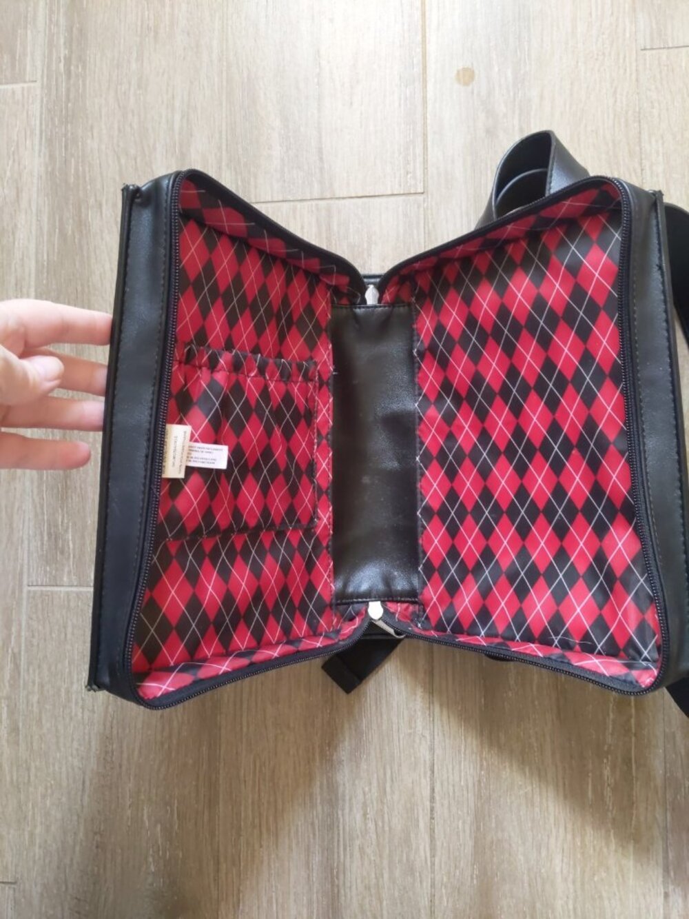 RARE Alice in wonderland Backpack shape as book - Picture 2 of 3